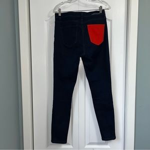 CURRENT ELLIOT Red Pocket high waist denim JEANS women’s SIZE 29 streetwear